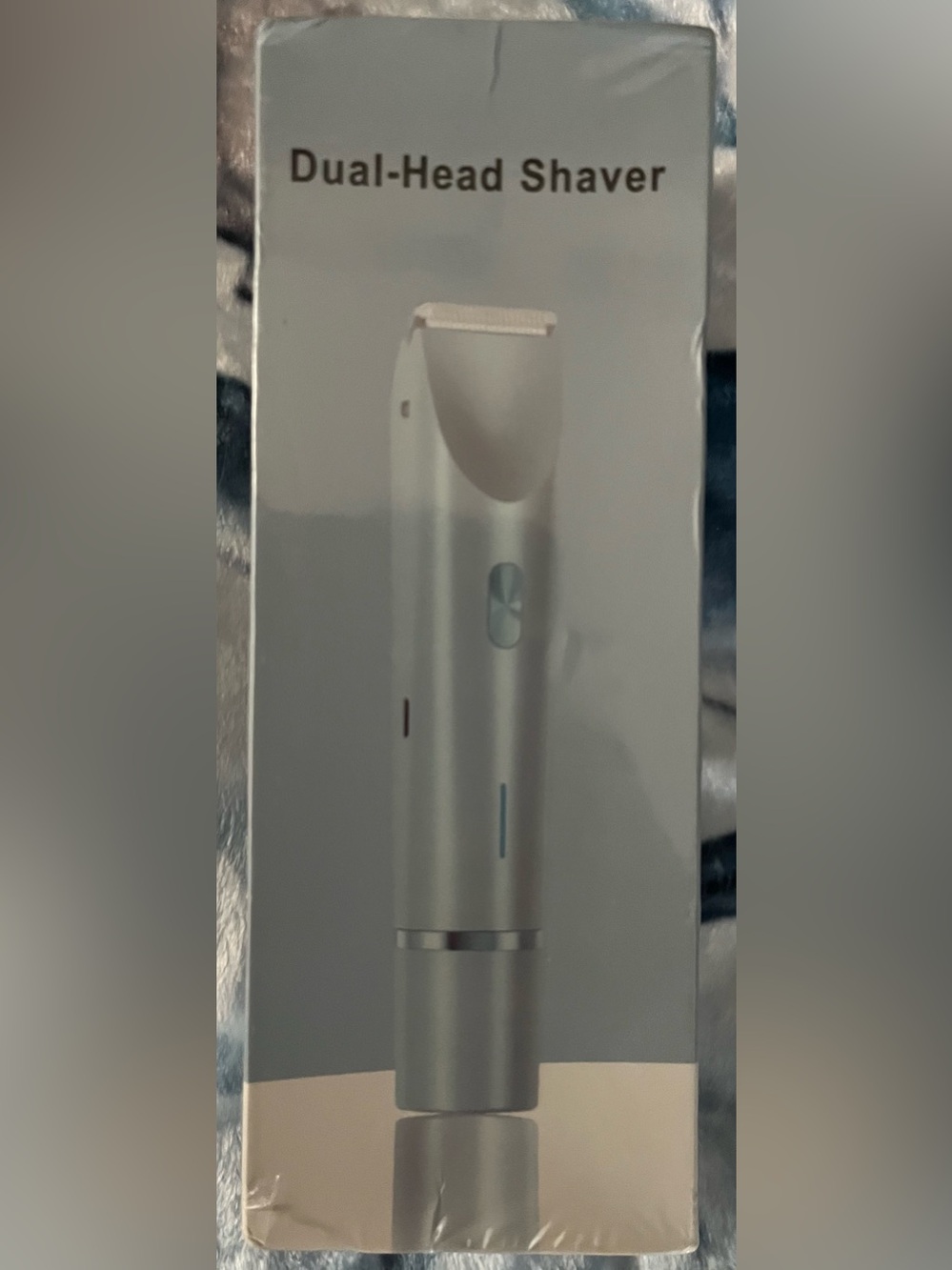 Dual-Head Shaver Women’s Facial Trimmer – Silver